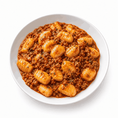 Gnocchi Bolognese mit Hackfleischsauce