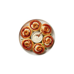 Pizzabrötchen mit Salami (6 Stück)