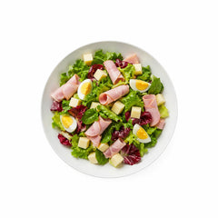Insalata Prosciutto gemischter Salat mit Schinken, Käse und Ei - ohne Dressing