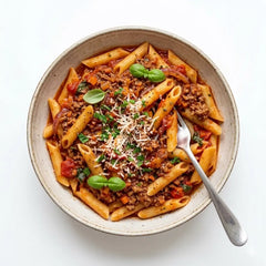 Penne Bolognese mit Hackfleischsauce