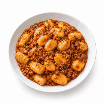 Gnocchi Bolognese mit Hackfleischsauce