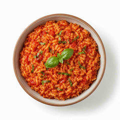 Reis Napoli mit Tomatensauce