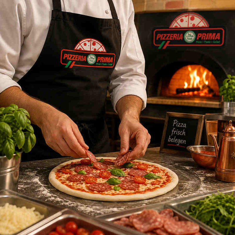 Wood-fired oven at 450°C