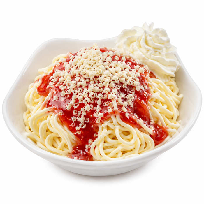 Spaghetti Eis